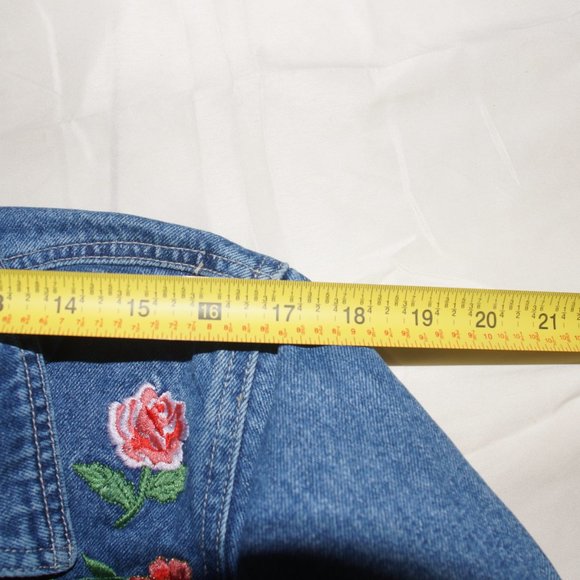 Bill Blass Jean Jacket Size M - Picture 6 of 7